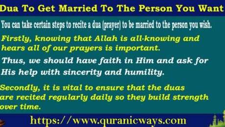Dua To Get Married To The Person You Want
